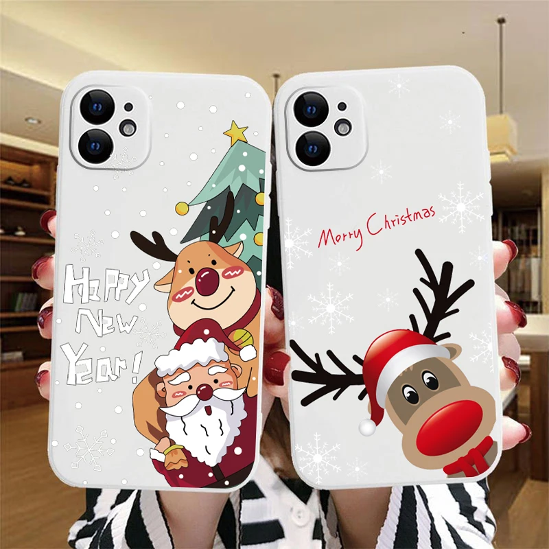 Cute Christmas Phone Case for iPhone 13 12mini 11 7 8 Plus SE20 13 12 Winter Fawn Case for iPhone XR X Xs 11 Pro Max White Case
Cute Christmas Phone Case for iPhone 13 12mini 11 7 8 Plus SE20 13 12 Winter Fawn Case for iPhone XR X Xs 11 Pro Max White Case
