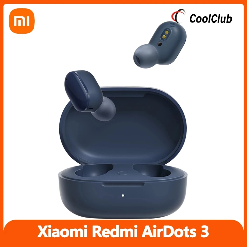 Xiaomi Redmi Airdots 3 Portable Earphone CN Version TWS Mi True Wireless Bluetooth 5.2 Earbuds 30H Battery Touch Control
Xiaomi Redmi Airdots 3 Portable Earphone CN Version TWS Mi True Wireless Bluetooth 5.2 Earbuds 30H Battery Touch Control