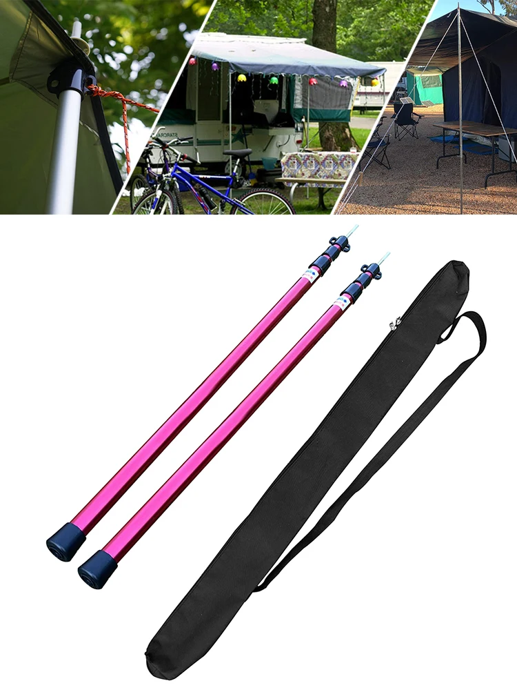 2PCS Telescoping Tarp Poles Portable Lightweight Replacement Tent Awning Outdoor Camping Hiking Canopy Adjustable Aluminum Rods
2PCS Telescoping Tarp Poles Portable Lightweight Replacement Tent Awning Outdoor Camping Hiking Canopy Adjustable Aluminum Rods