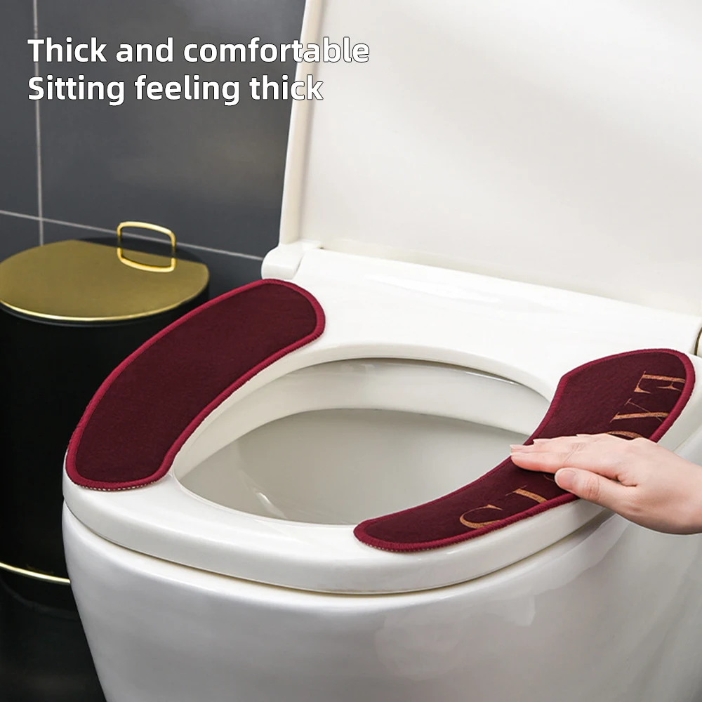 Toilet Seat Cover WC Non-Slip Stickers Circle Paste Universal Warm Plush Toilet Seat Filling Washable Bathroom Mat Seat Cover
Toilet Seat Cover WC Non-Slip Stickers Circle Paste Universal Warm Plush Toilet Seat Filling Washable Bathroom Mat Seat Cover