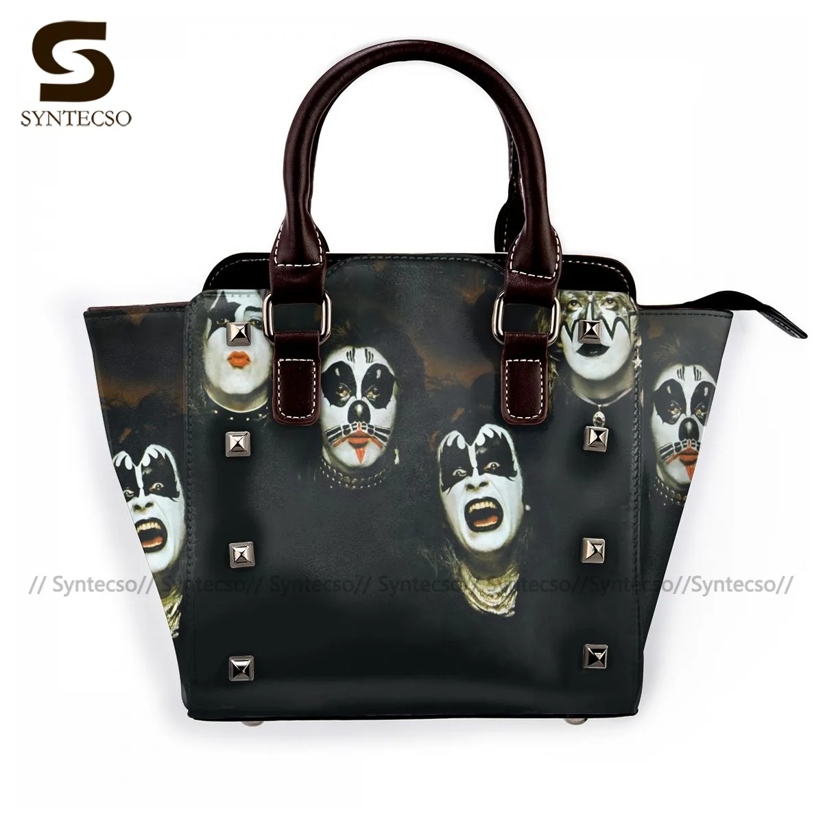 Kiss Band Shoulder Bag Gift Reusable Handbag Leather Streetwear Woman Bags
Kiss Band Shoulder Bag Gift Reusable Handbag Leather Streetwear Woman Bags