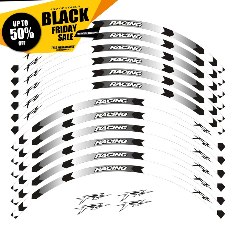 Hot sell 8 Style Motorcycle Wheel Tire Rim Stickers 17inch wheel For Yamaha FZ1 FZ6 FZ-07 FZ8 FZ-09 FZ-10 FZS1000 FAZER
Hot sell 8 Style Motorcycle Wheel Tire Rim Stickers 17inch wheel For Yamaha FZ1 FZ6 FZ-07 FZ8 FZ-09 FZ-10 FZS1000 FAZER