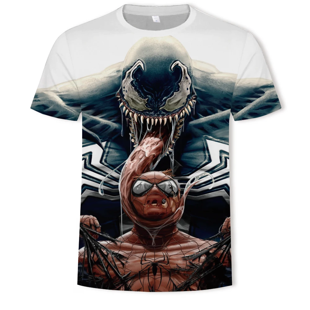 Summer 2021 hot sale 3D printed T-shirt men's American movie poison character shirt street fashion breathable O-neck T-shirt
Summer 2021 hot sale 3D printed T-shirt men's American movie poison character shirt street fashion breathable O-neck T-shirt