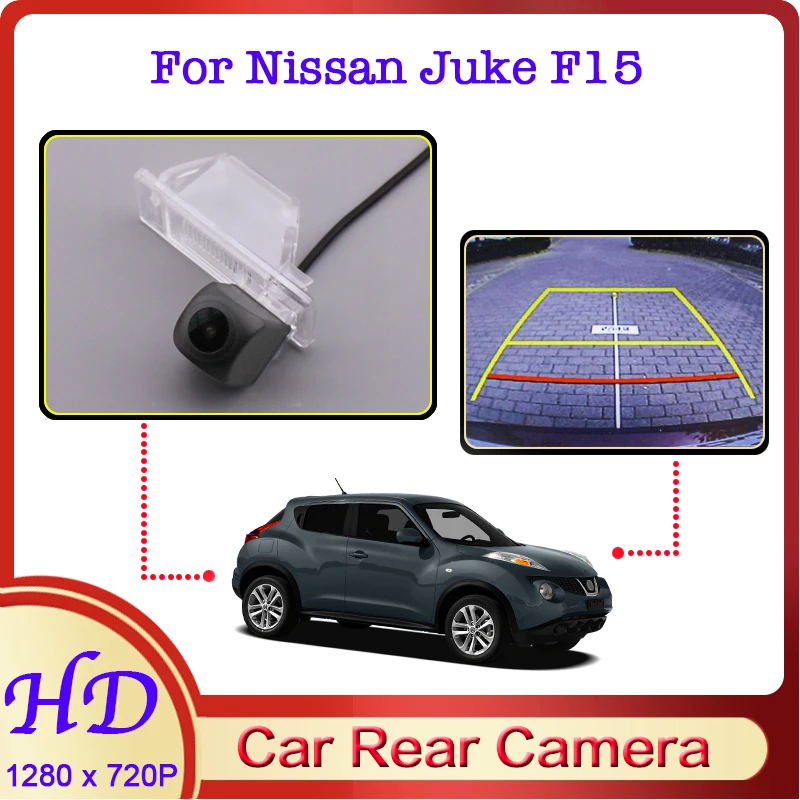 Автомобильная камера заднего вида «рыбий глаз» для Nissan Juke F15 2010 ~ 2022, HD камера заднего вида с функцией ночного видения, 720P
Автомобильная камера заднего вида «рыбий глаз» для Nissan Juke F15 2010 ~ 2022, HD камера заднего вида с функцией ночного видения, 720P