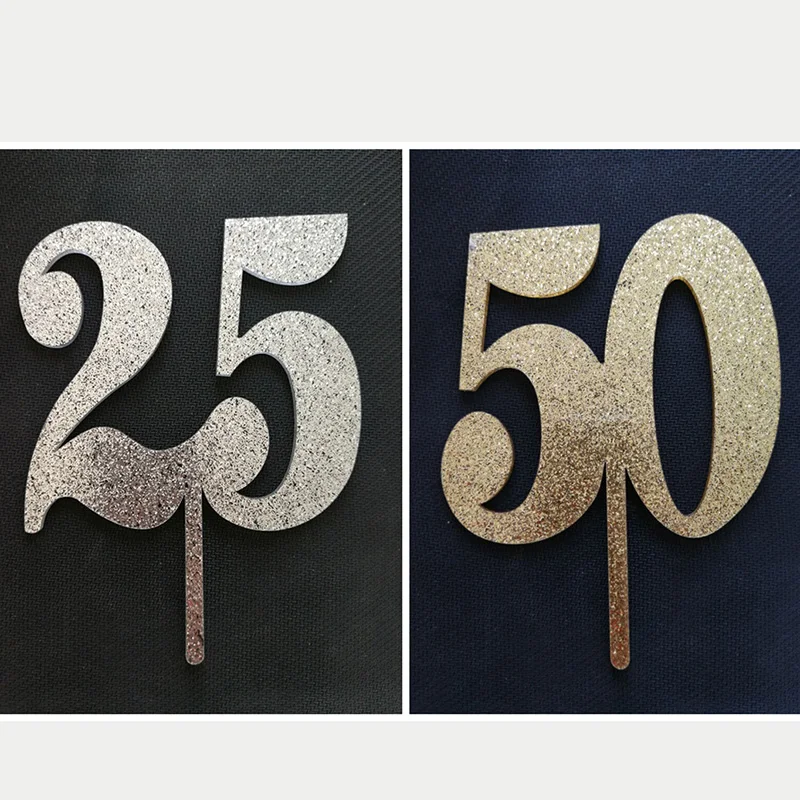 Glitter 25 50 Wedding Anniversary Acrylic Cake Topper 16 18 Birthday Cake Topper for Wedding Anniversary Party Cake Decorations
Glitter 25 50 Wedding Anniversary Acrylic Cake Topper 16 18 Birthday Cake Topper for Wedding Anniversary Party Cake Decorations