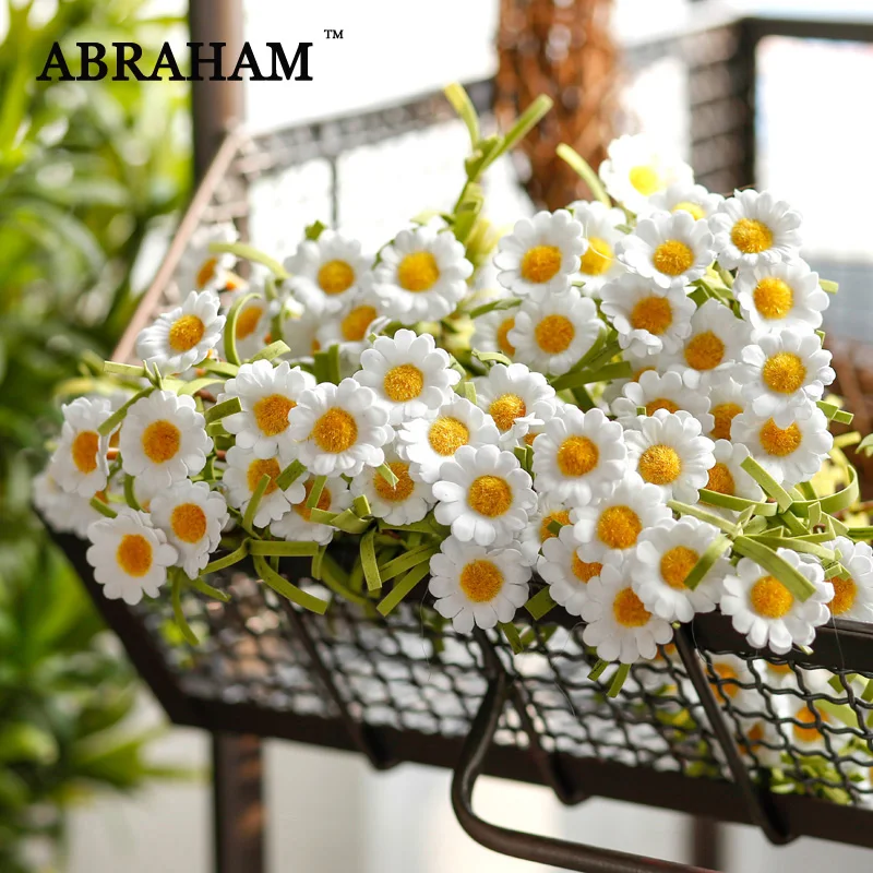 37cm 8 Heads Foam Flower Artificial Daisy PE Flower Branch White Fake Flowers Mini Floral Heads Wedding Bouquet For Home Decor
37cm 8 Heads Foam Flower Artificial Daisy PE Flower Branch White Fake Flowers Mini Floral Heads Wedding Bouquet For Home Decor