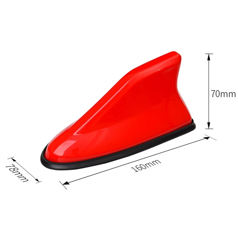 Car Radio Shark Fin Roof Antenna LED Signal ABS Universal Aerial Replacement For Cover Sticker Accessories
Car Radio Shark Fin Roof Antenna LED Signal ABS Universal Aerial Replacement For Cover Sticker Accessories