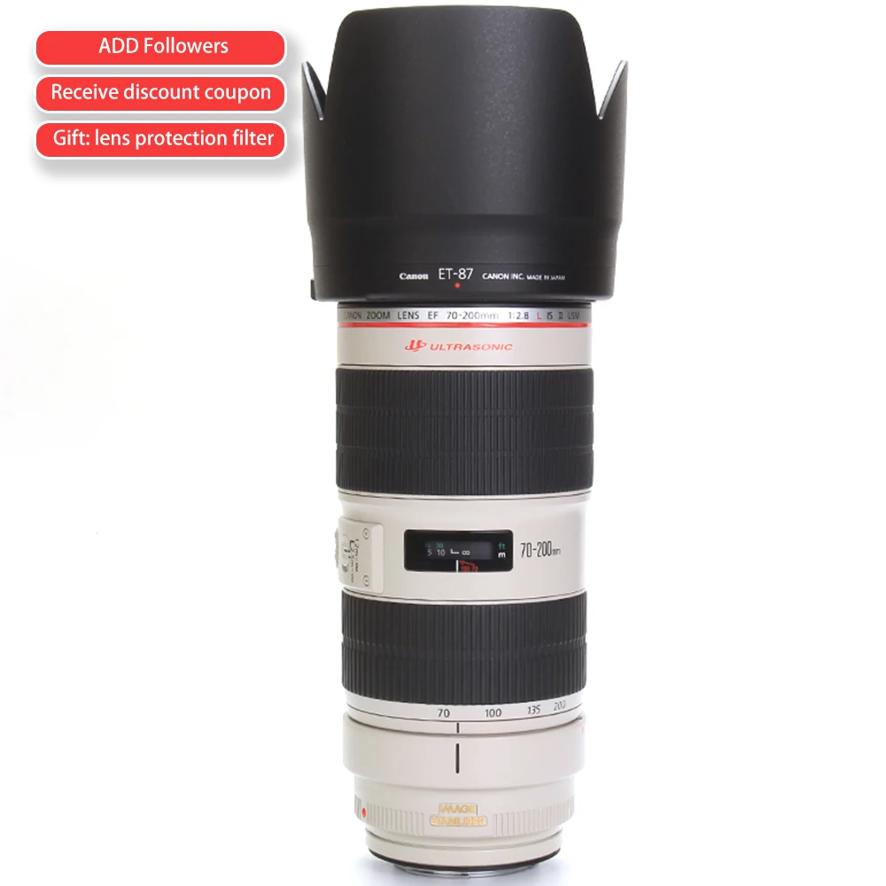 

Объектив Canon EF 70-200 мм f/2.8L IS II USM 70-200 f2.8 второго поколения с защитой от тряски