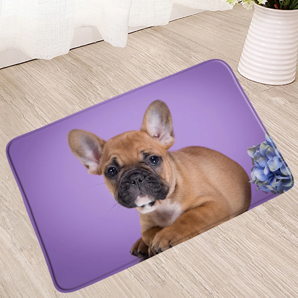 Dog Animal Absorbent Bath Mat France Bulldog Bathroom Rug Floor Shower Enclosure Toilet Carpet Child Decor Doormat Non-Slip Mats
Dog Animal Absorbent Bath Mat France Bulldog Bathroom Rug Floor Shower Enclosure Toilet Carpet Child Decor Doormat Non-Slip Mats
