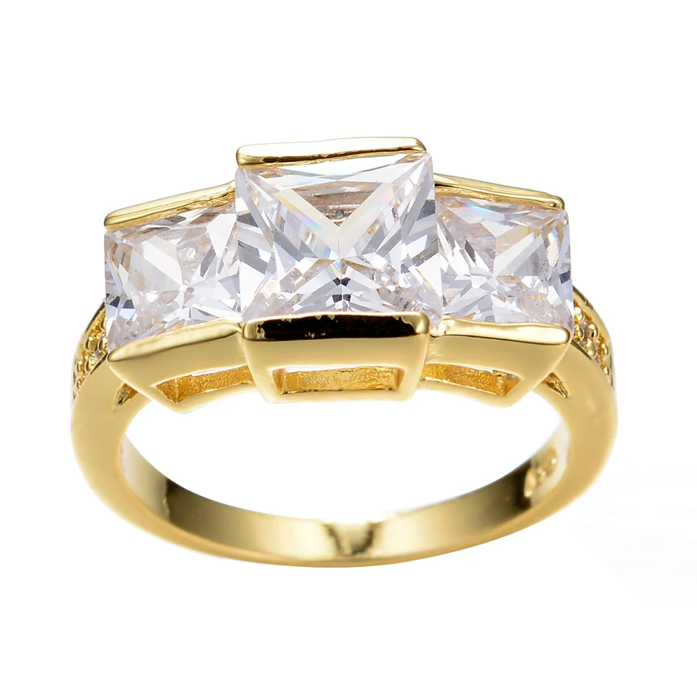 Luxury Female White Crystal Stone Ring Big Yellow Gold Color Wedding Rings For Women Vintage Bride Square Engagement Ring
Luxury Female White Crystal Stone Ring Big Yellow Gold Color Wedding Rings For Women Vintage Bride Square Engagement Ring