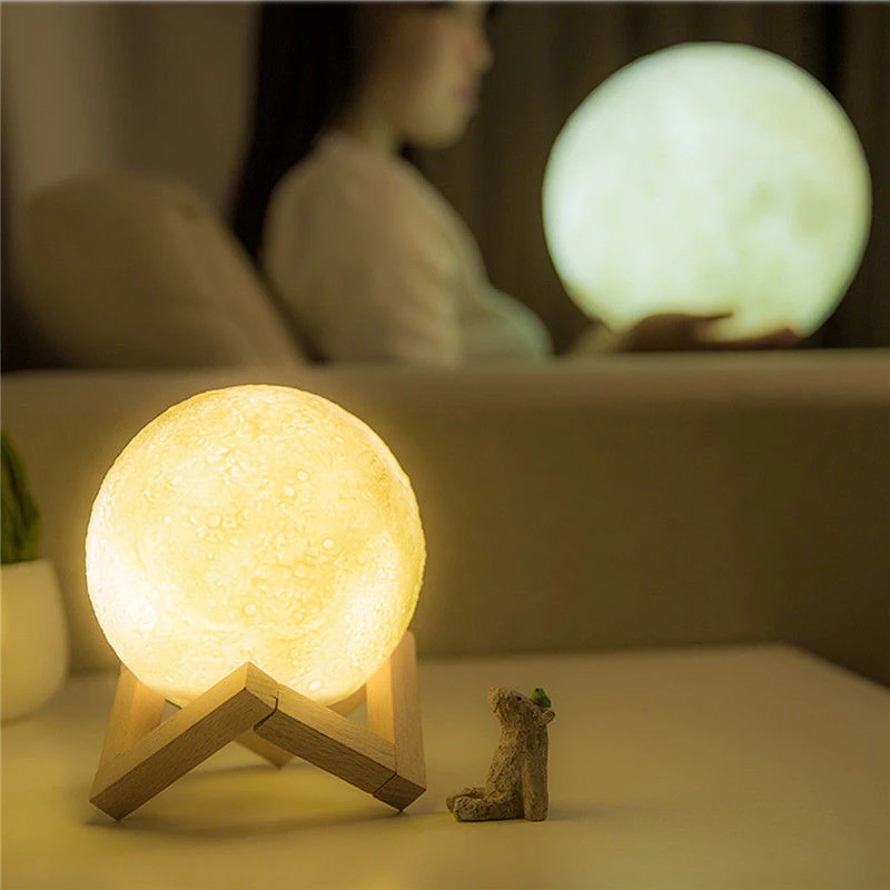 3D Moon Lamp USB LED Magical Light Home Decor Touch Sensor Color Changing Creative Night Lights 8 CM #253693
3D Moon Lamp USB LED Magical Light Home Decor Touch Sensor Color Changing Creative Night Lights 8 CM #253693