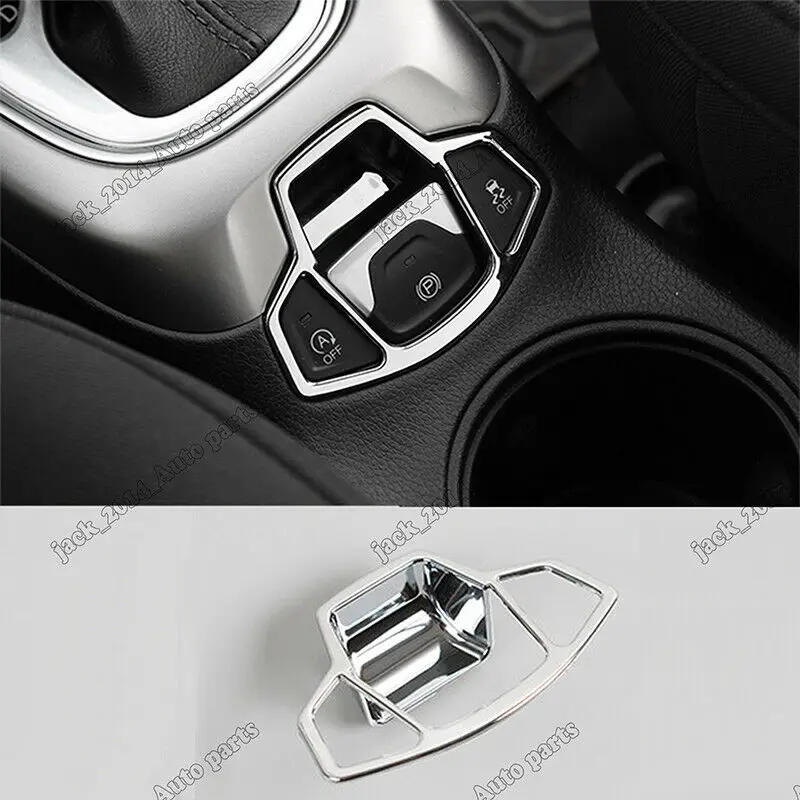 For Jeep Compass 2017-18 ABS chrome Gear Electronic Hand Brake Button Cover Trim
For Jeep Compass 2017-18 ABS chrome Gear Electronic Hand Brake Button Cover Trim