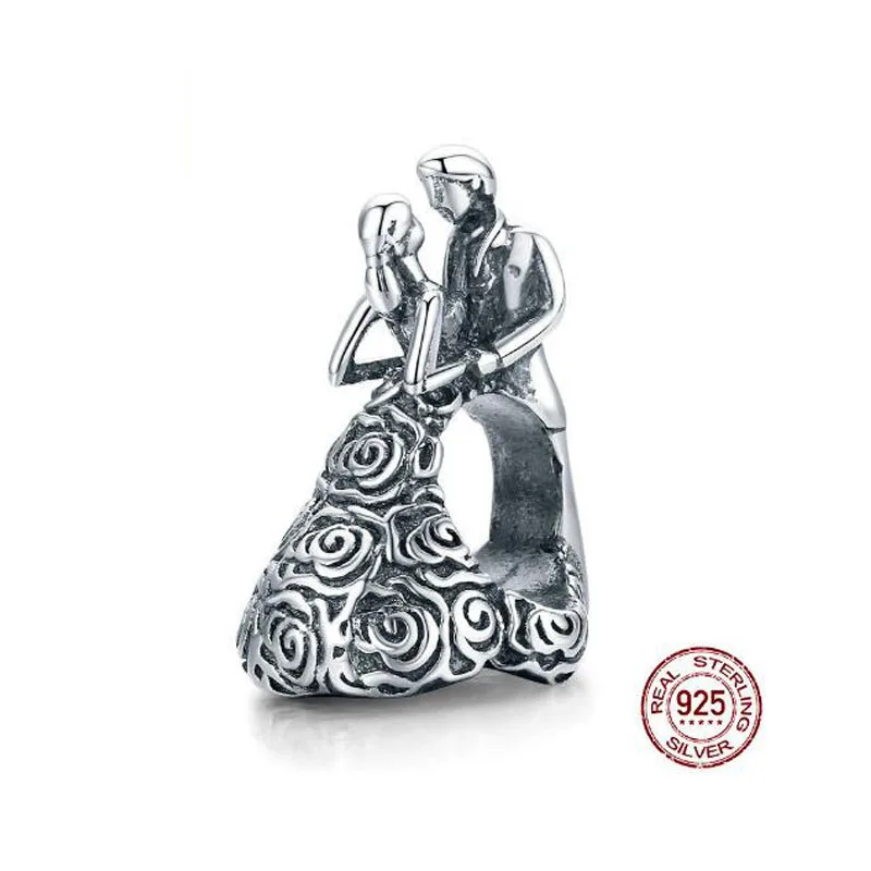 Sweet Wedding Party Metal Beads for Women Jewelry Making 925 Sterling Silver Charm fit Original Bracelet & Bangle 
Sweet Wedding Party Metal Beads for Women Jewelry Making 925 Sterling Silver Charm fit Original Bracelet & Bangle