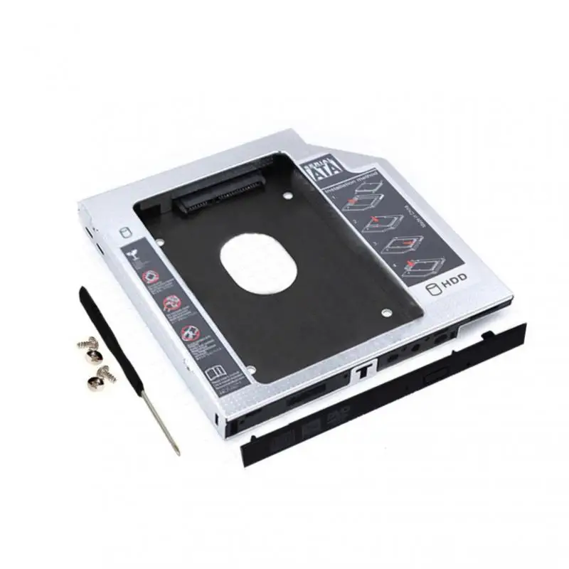 2022 New Second 2nd HDD Caddy 9MM 9.5MM 12.7MM SATA 3.0 For 2.5'' SSD Case Hard Disk Drive Adapter For Laptop CD DVD-ROM Optibay
2022 New Second 2nd HDD Caddy 9MM 9.5MM 12.7MM SATA 3.0 For 2.5'' SSD Case Hard Disk Drive Adapter For Laptop CD DVD-ROM Optibay