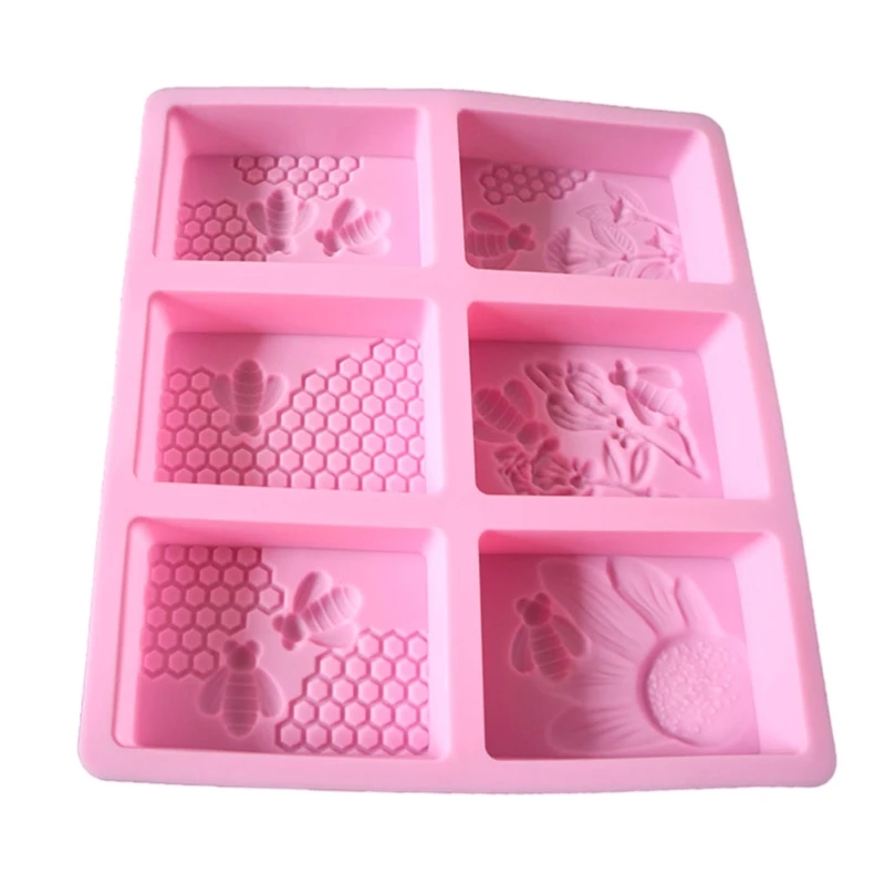 203F 3D Rectangle Bee Silicone Soap Mold DIY Clay Candle Making DIY Cake Chocolate Decorating Baking Mould
203F 3D Rectangle Bee Silicone Soap Mold DIY Clay Candle Making DIY Cake Chocolate Decorating Baking Mould