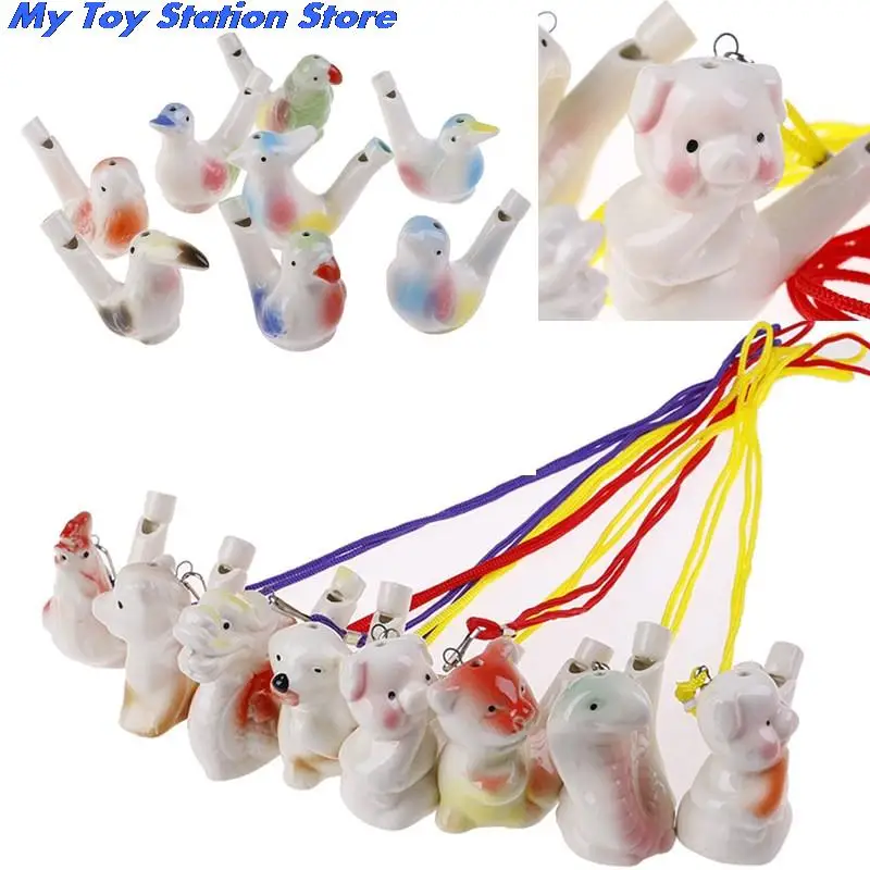 Водяной свисток-птица, цветной свисток для рисования, музыкальная игрушка для детей, раннее обучение, подарок для детей, игрушка, музыкальны...