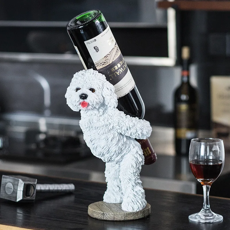 European Wine Rack Creative Household Wine Rack Home Decorations Living Room Counter Cute Dog Red Wine Rack Accessories
European Wine Rack Creative Household Wine Rack Home Decorations Living Room Counter Cute Dog Red Wine Rack Accessories