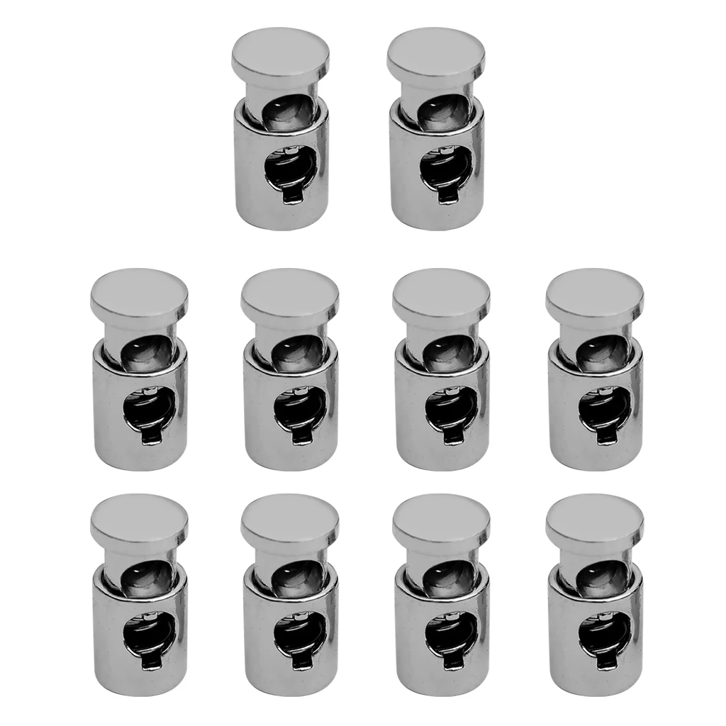 10pcs Zinc Alloy Cord Lock Stopper Cylinder Barrel Toggle Clip For Garment Accessories/Bags/Shoe Lace Barrel String Cord Locks
10pcs Zinc Alloy Cord Lock Stopper Cylinder Barrel Toggle Clip For Garment Accessories/Bags/Shoe Lace Barrel String Cord Locks