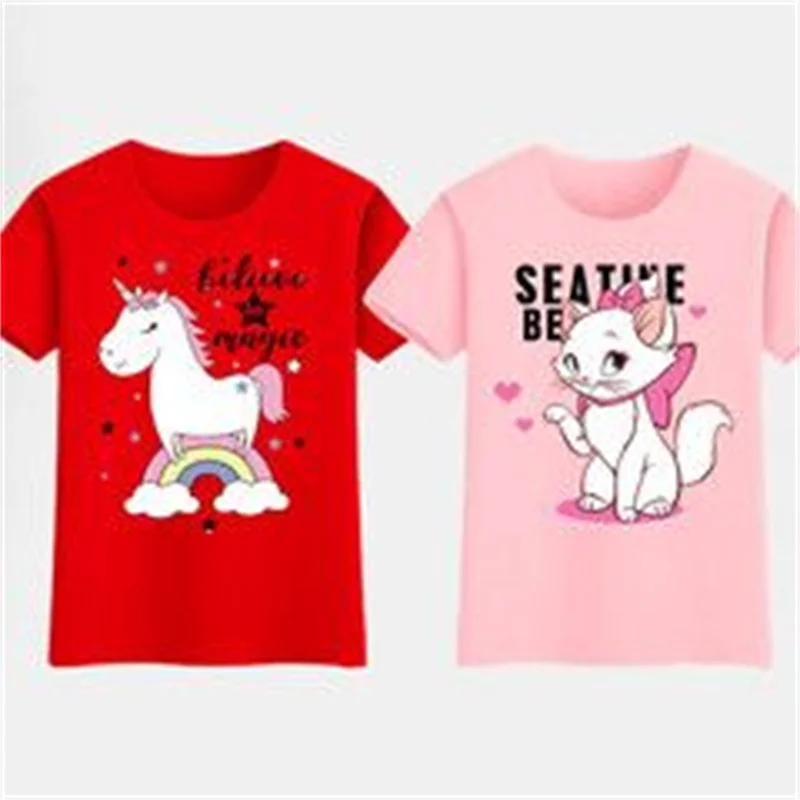 2PCS/Set Casual Summer Cartoon Unicorn Print T-shirts for Girls Cotton Tee Cute Loose Tshirt New Teenager Streetwear Top Clothes
2PCS/Set Casual Summer Cartoon Unicorn Print T-shirts for Girls Cotton Tee Cute Loose Tshirt New Teenager Streetwear Top Clothes