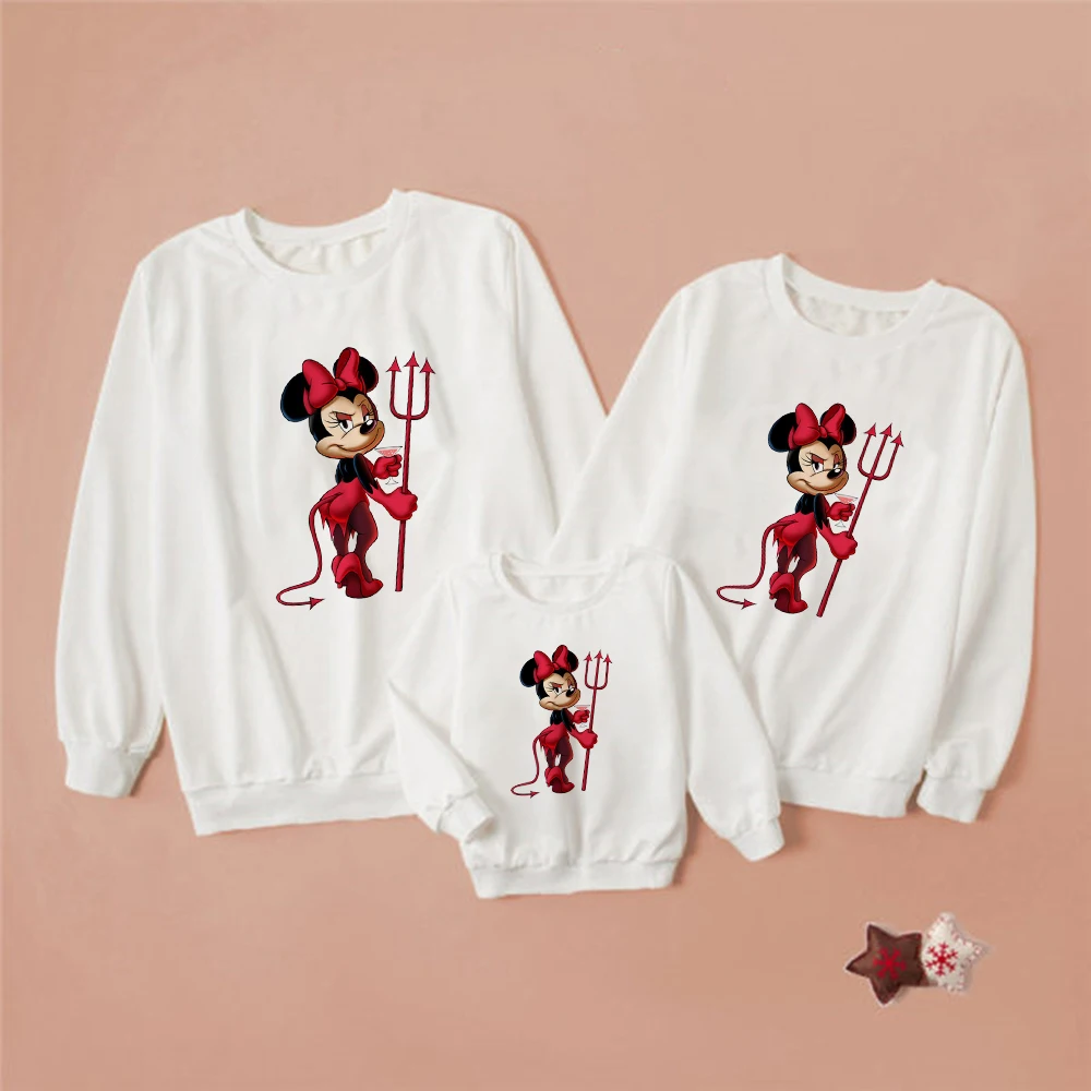 Demon Minnie Mouse Family Look Outfits Hoodies Disney Unisex Trendy Clothes Casual Art Prent Child Sweatshirt Animation Hipster
Demon Minnie Mouse Family Look Outfits Hoodies Disney Unisex Trendy Clothes Casual Art Prent Child Sweatshirt Animation Hipster
