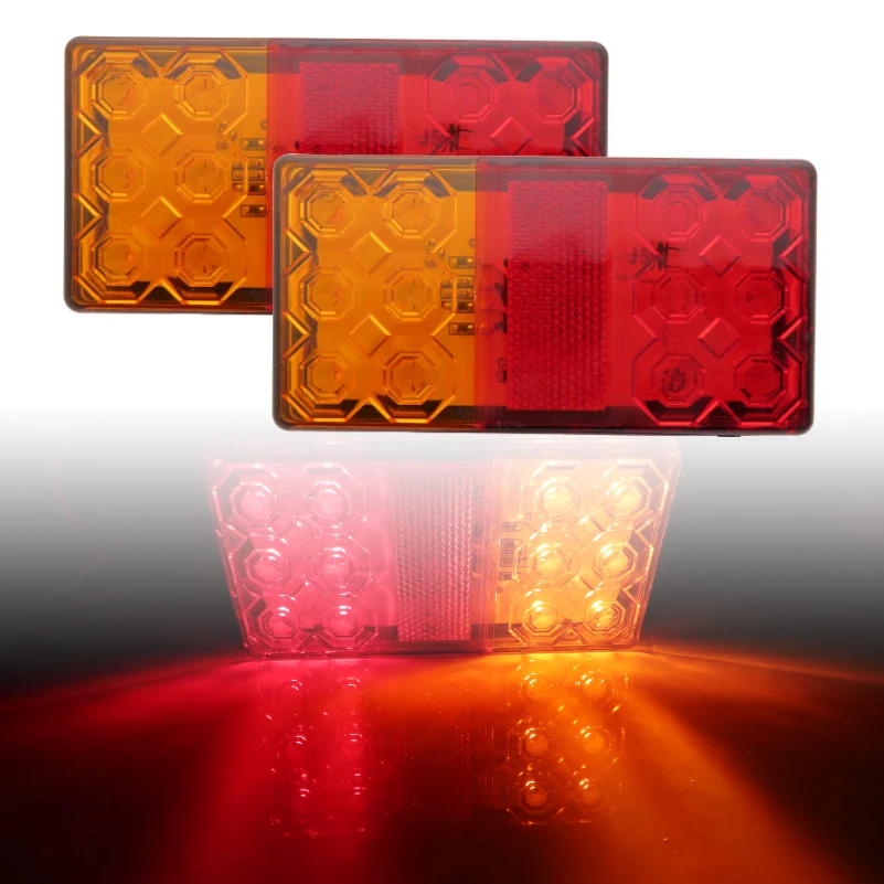 Car rear tail light 12V24V brake water turn signal truck engineering vehicle three truck tail light brake light signal
Car rear tail light 12V24V brake water turn signal truck engineering vehicle three truck tail light brake light signal