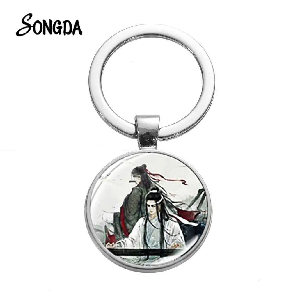 Постер Mo Dao Zu Shi с кристаллами брелок для ключей Wei Wuxian Lan Zhan Grandmaster of Demonic Culture аниме