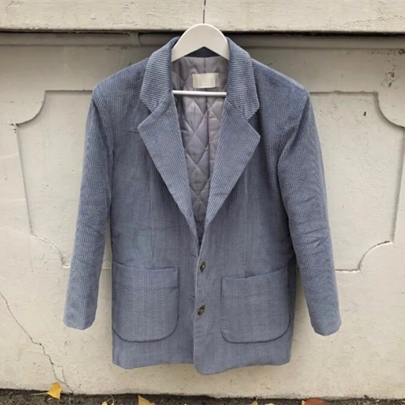 HziriP 2019 New Fashion Vintage Corduroy Blazer Jackets Women Autumn Winter Jacket Elegant Thick Quilted Blazers OL Coats Femme
HziriP 2019 New Fashion Vintage Corduroy Blazer Jackets Women Autumn Winter Jacket Elegant Thick Quilted Blazers OL Coats Femme