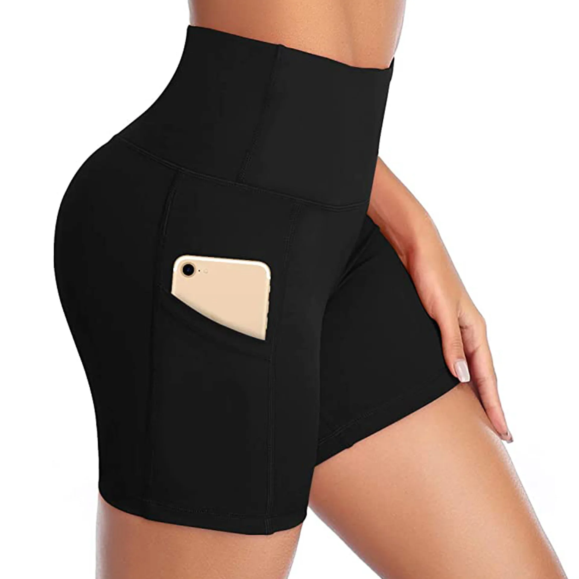 Summer Shorts Tight Stretch Fitness Sports Wear Skinny Short Pants Breathable Female Push Up Gym Clothing Solid color pocket
Summer Shorts Tight Stretch Fitness Sports Wear Skinny Short Pants Breathable Female Push Up Gym Clothing Solid color pocket