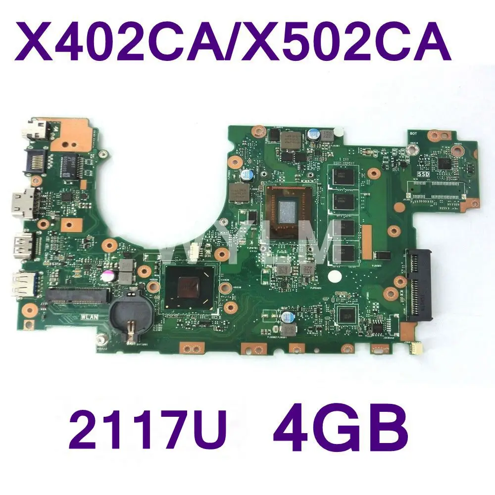 Материнская плата X502CA с 2117CPU 4 ГБ для ASUS X502CA F502CA F402CA X402CA, материнская плата для ноутбука 60NB00I0-MBD080 100% протестирована
Материнская плата X502CA с 2117CPU 4 ГБ для ASUS X502CA F502CA F402CA X402CA, материнская плата для ноутбука 60NB00I0-MBD080 100% протестирована