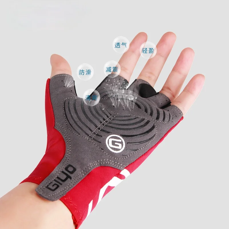 Bicycle Riding Gloves Half-Finger Five Colors Optional Wear-Resistant Microfiber Leather Material Breathable S-02 
Bicycle Riding Gloves Half-Finger Five Colors Optional Wear-Resistant Microfiber Leather Material Breathable S-02