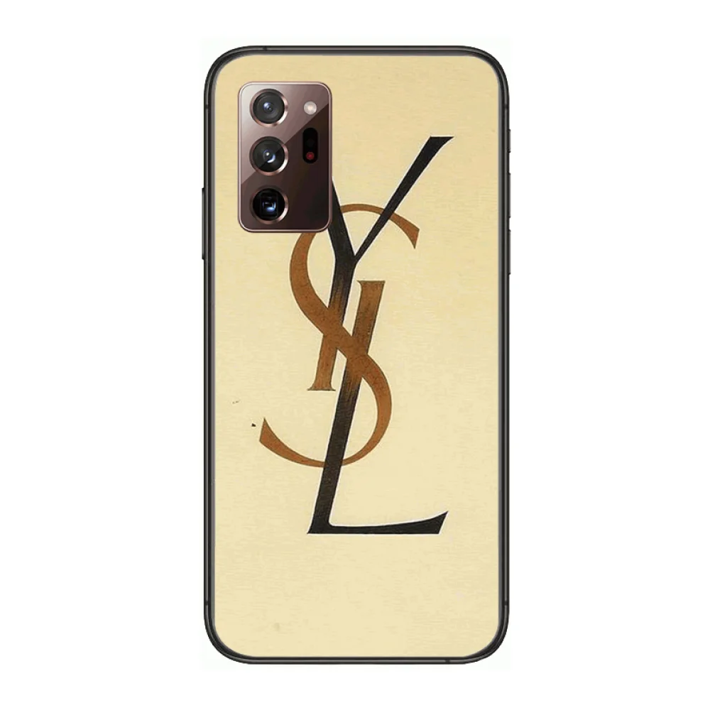 luxury Brand Y-YSL Phone Case cover hull For SamSung note20 10 9 8 4 pro plus black prime soft bumper Transparent
luxury Brand Y-YSL Phone Case cover hull For SamSung note20 10 9 8 4 pro plus black prime soft bumper Transparent