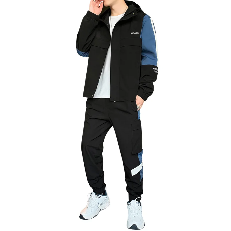 Streetwear Men's Tracksuit Man 2021 Two Piece Set Sweatsuit Men Overalls Leisure Suit Hooded Jackets + Hip Hop Harlan Pants
Streetwear Men's Tracksuit Man 2021 Two Piece Set Sweatsuit Men Overalls Leisure Suit Hooded Jackets + Hip Hop Harlan Pants