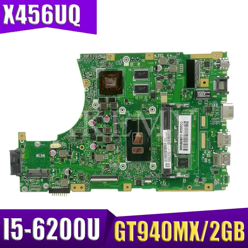 Akemy X456UQ Laptop motherboard for ASUS X456U X456UQ X456UB X456UQK X456UV mainboard 4GB-RAM I5-6200I GT940M DDR4
Akemy X456UQ Laptop motherboard for ASUS X456U X456UQ X456UB X456UQK X456UV mainboard 4GB-RAM I5-6200I GT940M DDR4