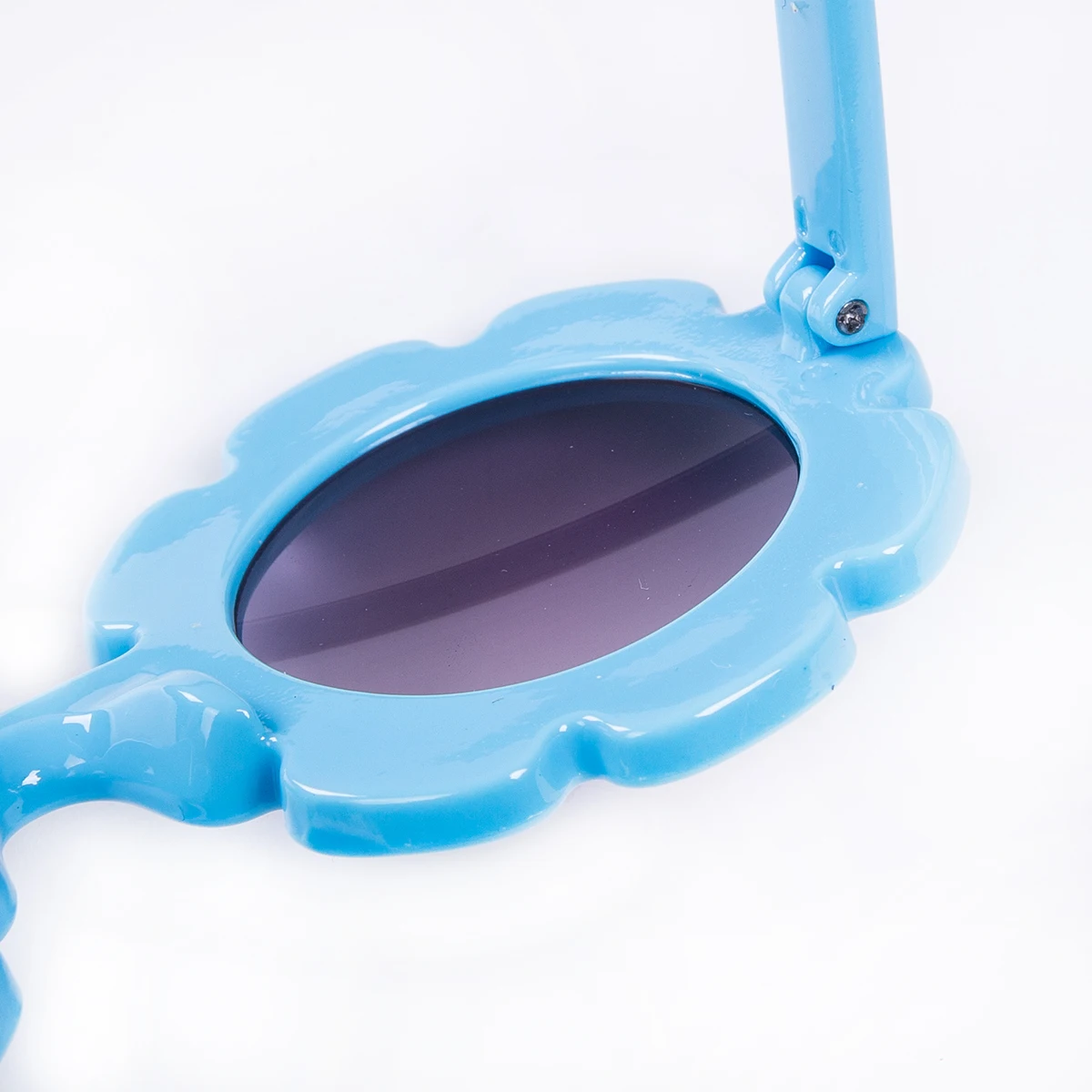 Летние детские солнцезащитные очки с принтом подсолнухов защитой от УФ-лучей