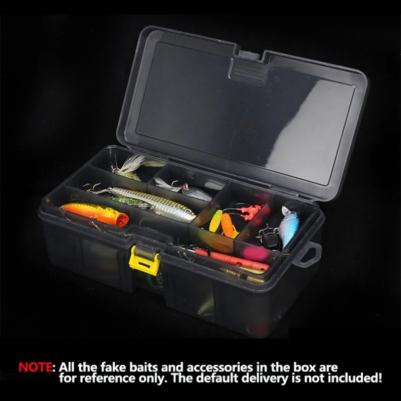 Dual Layer Fishing Tackle Boxes Lure Baits Storage Case Shrimp Boxes Waterproof Fishing Lures Cover Fishing Accessories 2021
Dual Layer Fishing Tackle Boxes Lure Baits Storage Case Shrimp Boxes Waterproof Fishing Lures Cover Fishing Accessories 2021