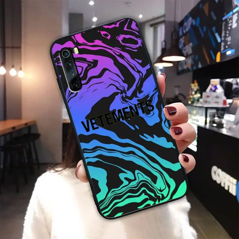 Vetements mobile phone cover case for xiaomi redmi 4X 5 plus 6 6A 7 7A 8 8A 9 note 4 8 T 9 pro max coque
Vetements mobile phone cover case for xiaomi redmi 4X 5 plus 6 6A 7 7A 8 8A 9 note 4 8 T 9 pro max coque