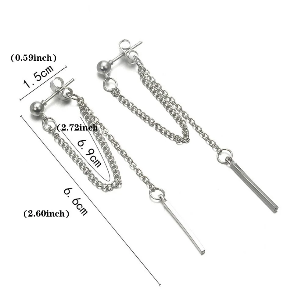 Korean Version Of Jewelry Earrings Tassel Fashion Retro Long Earrings Chain Metal Texture Earrings Wholesale Dangle Earrings
Korean Version Of Jewelry Earrings Tassel Fashion Retro Long Earrings Chain Metal Texture Earrings Wholesale Dangle Earrings
