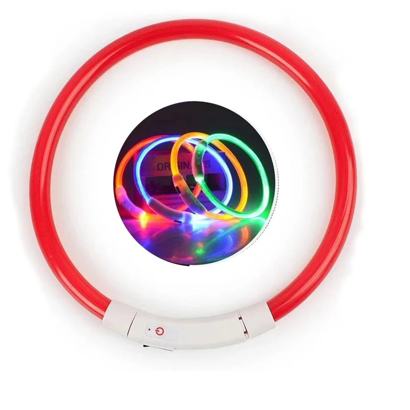 Pet Dogs Cats Luminous Collar Harnesses Leads USB Rechargeable Flashing Night Collars LED Light Glowing Flash Pet Supply
Pet Dogs Cats Luminous Collar Harnesses Leads USB Rechargeable Flashing Night Collars LED Light Glowing Flash Pet Supply