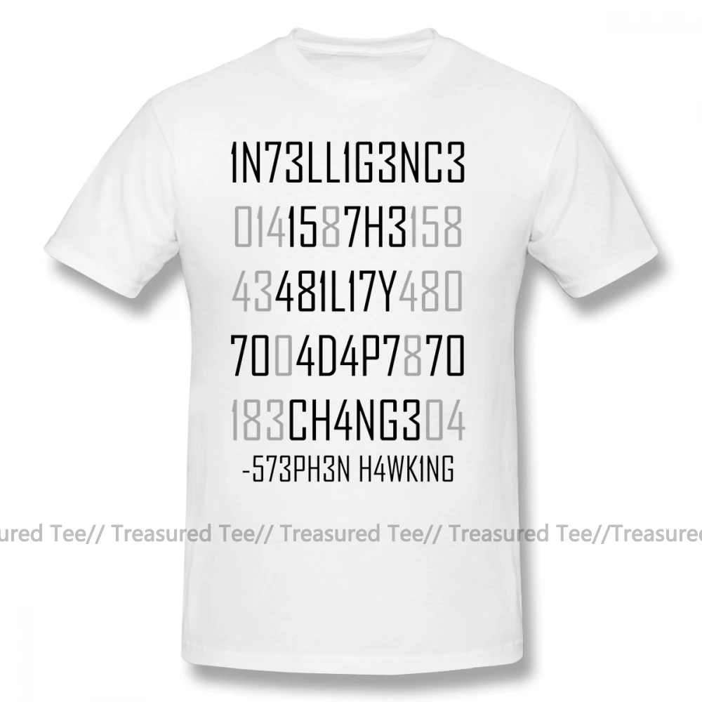 Physics T Shirt Adapt Or Die Encoded T-Shirt Oversized Streetwear Tee Shirt 100 Cotton Short Sleeve Fun Print Male Tshirt
Physics T Shirt Adapt Or Die Encoded T-Shirt Oversized Streetwear Tee Shirt 100 Cotton Short Sleeve Fun Print Male Tshirt