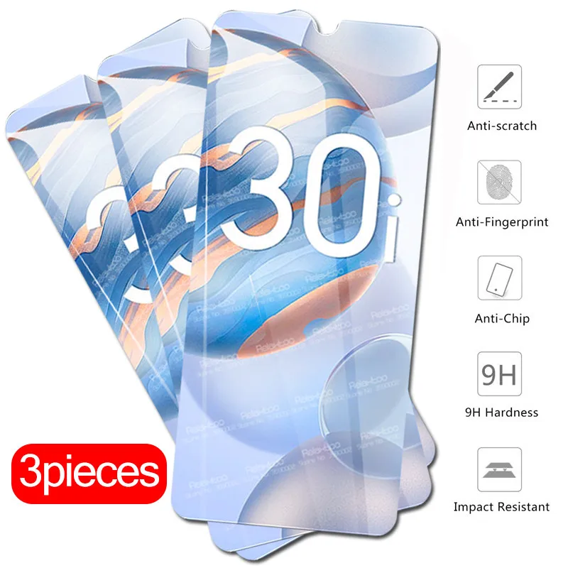 3pieces protective Glass on honor 30i Glass screen protector For huawei honor 30i LRA-LX1 xonor honer 30 i tempered glas HD Film
3pieces protective Glass on honor 30i Glass screen protector For huawei honor 30i LRA-LX1 xonor honer 30 i tempered glas HD Film