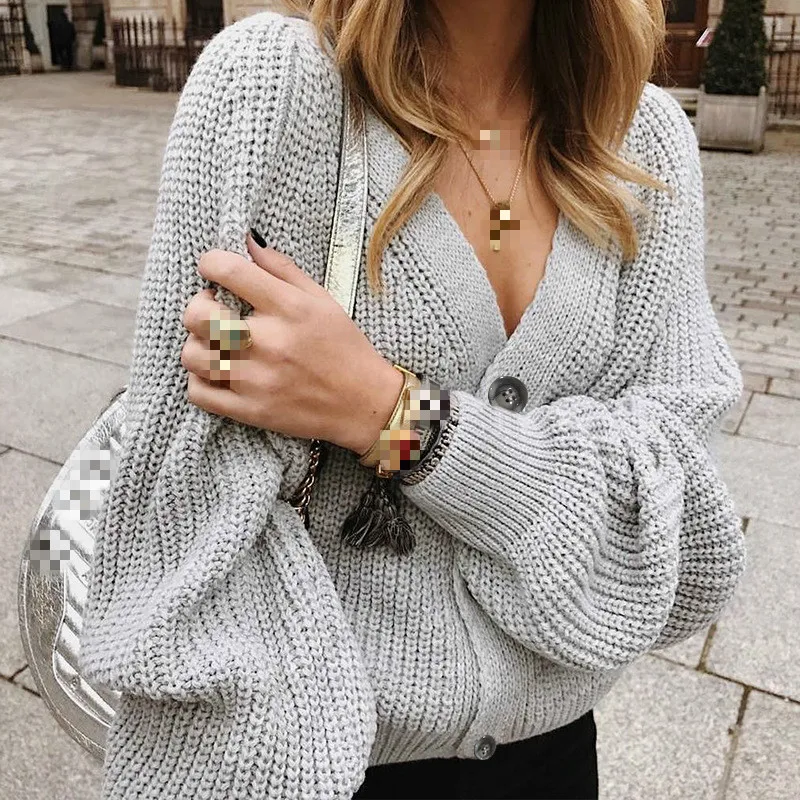 Women Knitting Cardigan Sweater Full Sleeve Sexy Ladies Casual Loose Solid Female Cardigan Coat
Women Knitting Cardigan Sweater Full Sleeve Sexy Ladies Casual Loose Solid Female Cardigan Coat