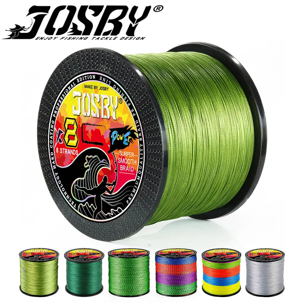 JOSBY Brand 4/8 Strands Speckle Invisible Fishing Line 300M 500M 1000M Japanese Durable Multifilament 100% PE Braided Wire
JOSBY Brand 4/8 Strands Speckle Invisible Fishing Line 300M 500M 1000M Japanese Durable Multifilament 100% PE Braided Wire