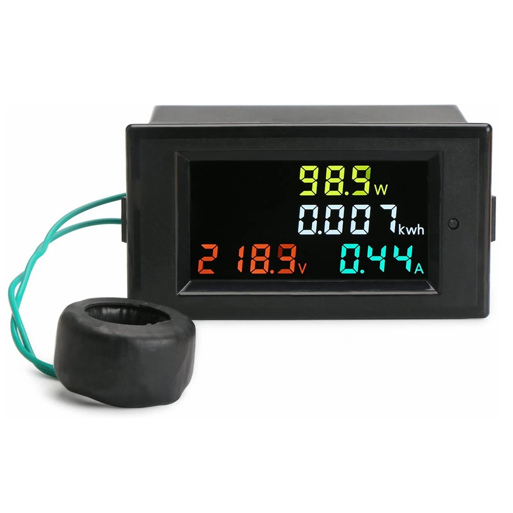 Digital Multimeter AC 80-300V 100A Voltage Current Power Frequency Energy Power Measure Meter Monitor with Current Transformer
Digital Multimeter AC 80-300V 100A Voltage Current Power Frequency Energy Power Measure Meter Monitor with Current Transformer