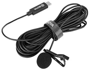 BOYA by-M3 USB C петличный микрофон клип на всенаправленный петличный для Тип USB-C Android iPad Pro Mac Подкаст с функцией видеозаписи 
BOYA by-M3 USB C петличный микрофон клип на всенаправленный петличный для Тип USB-C Android iPad Pro Mac Подкаст с функцией видеозаписи