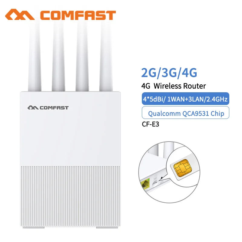 

300 Мбит/с 2,4 ГГц CAT4 LTE беспроводной Wi-Fi маршрутизатор Открытый 3G 4G sim-карта CPE маршрутизатор 4 антенны промышленный Wi-Fi крышка FDD /TDD маршрутизато...