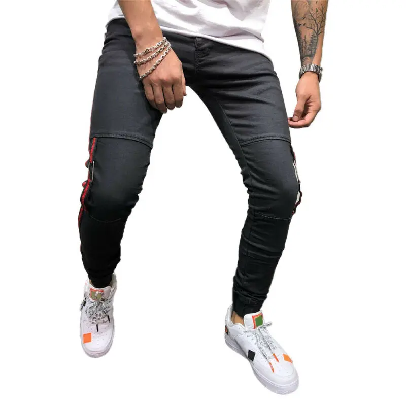 Skinny Jeans Men Fashion Casual Denim Pants Stretch Trousers Casual Pants Slim Fit Pencil Pants Men Clothing
Skinny Jeans Men Fashion Casual Denim Pants Stretch Trousers Casual Pants Slim Fit Pencil Pants Men Clothing