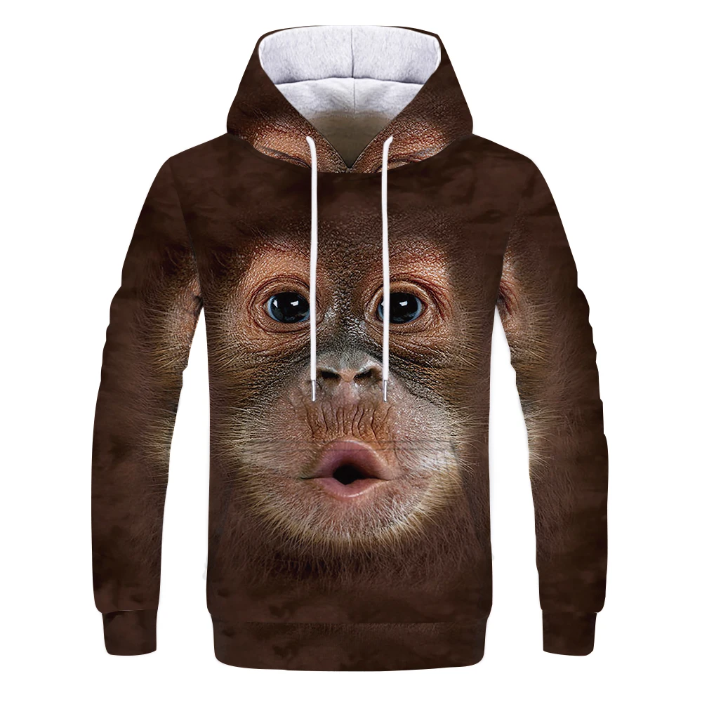 Gorilla Hoodie, Men's and Women's Sweatshirt, Animal World Trend Hoodie Fashion 3D Printing Men's Pullover High Quality
Gorilla Hoodie, Men's and Women's Sweatshirt, Animal World Trend Hoodie Fashion 3D Printing Men's Pullover High Quality