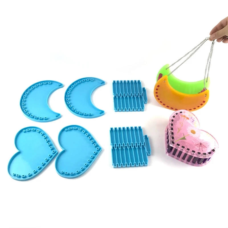 Handbag Epoxy Resin Mold Tote Bag Silicone Mould DIY Crafts Flower Plant Pot Ornaments Decorations Casting Tools
Handbag Epoxy Resin Mold Tote Bag Silicone Mould DIY Crafts Flower Plant Pot Ornaments Decorations Casting Tools