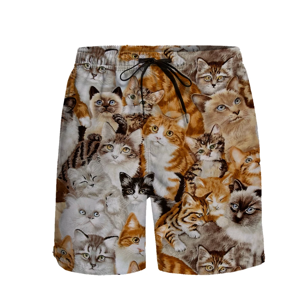 Casual Shorts Cat Animal Style Short Pants Breathable Quick Dry Beach Pants Running Sports Shorts Men Board Shorts
Casual Shorts Cat Animal Style Short Pants Breathable Quick Dry Beach Pants Running Sports Shorts Men Board Shorts