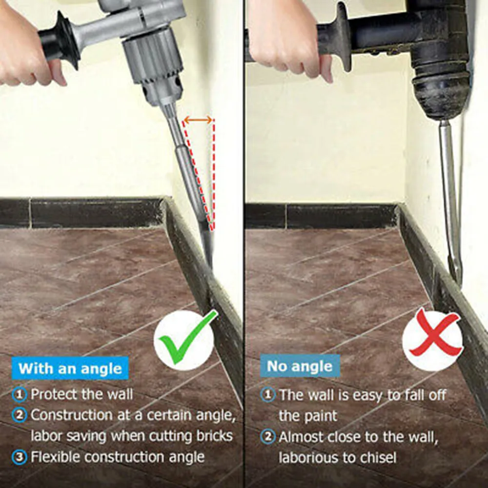 Electric Hammer Alloy Chisel Drill Bits Concrete Wall Chisel Crank Impact Drill For Electric Pickaxe Power Tool
Electric Hammer Alloy Chisel Drill Bits Concrete Wall Chisel Crank Impact Drill For Electric Pickaxe Power Tool